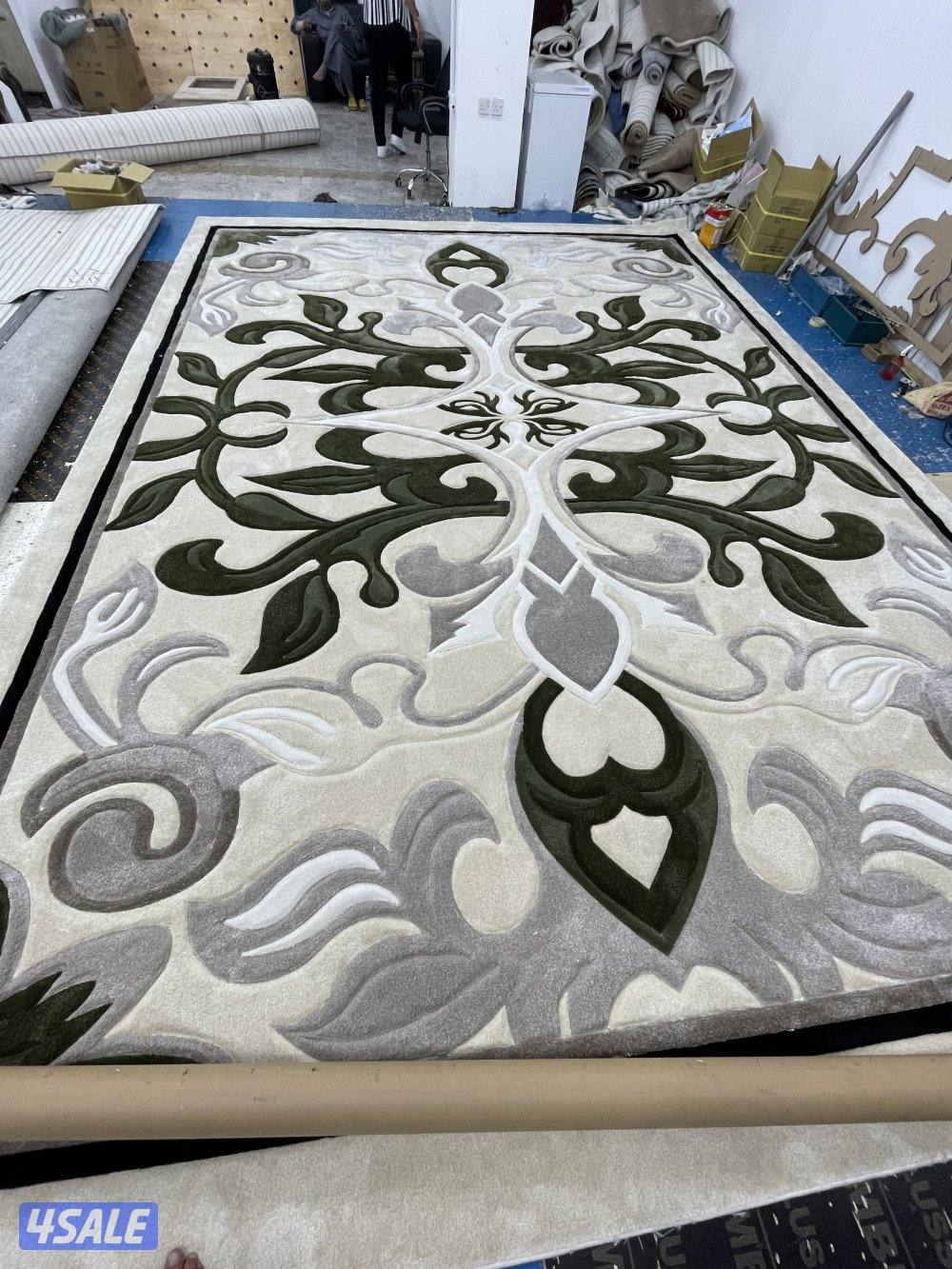يوجد سجاد مشجر وساده + نقشات حفر يدوي بدقه عاليه + تفصال مساند ظهر10