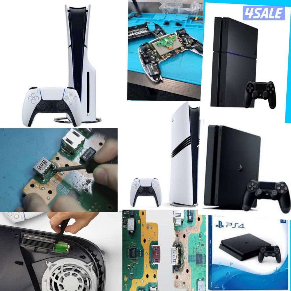 ورشة تصلیح بلاستيشن والهواتف والبلاي ستيشن واجهزة ايباد فني0