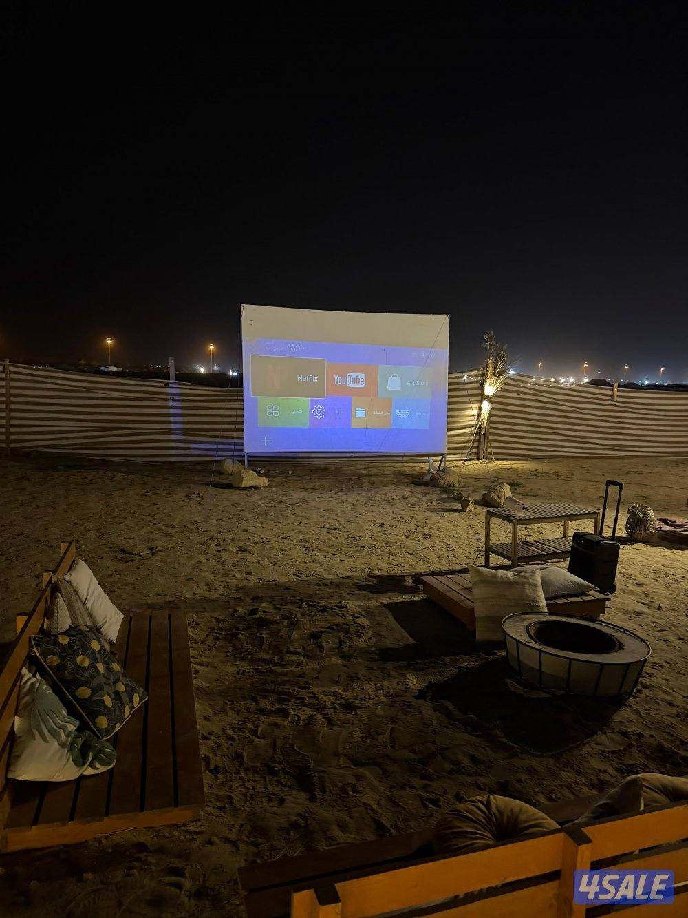 مخيم ليل وقمره ( ام الهيمان ) ⛺️✨13