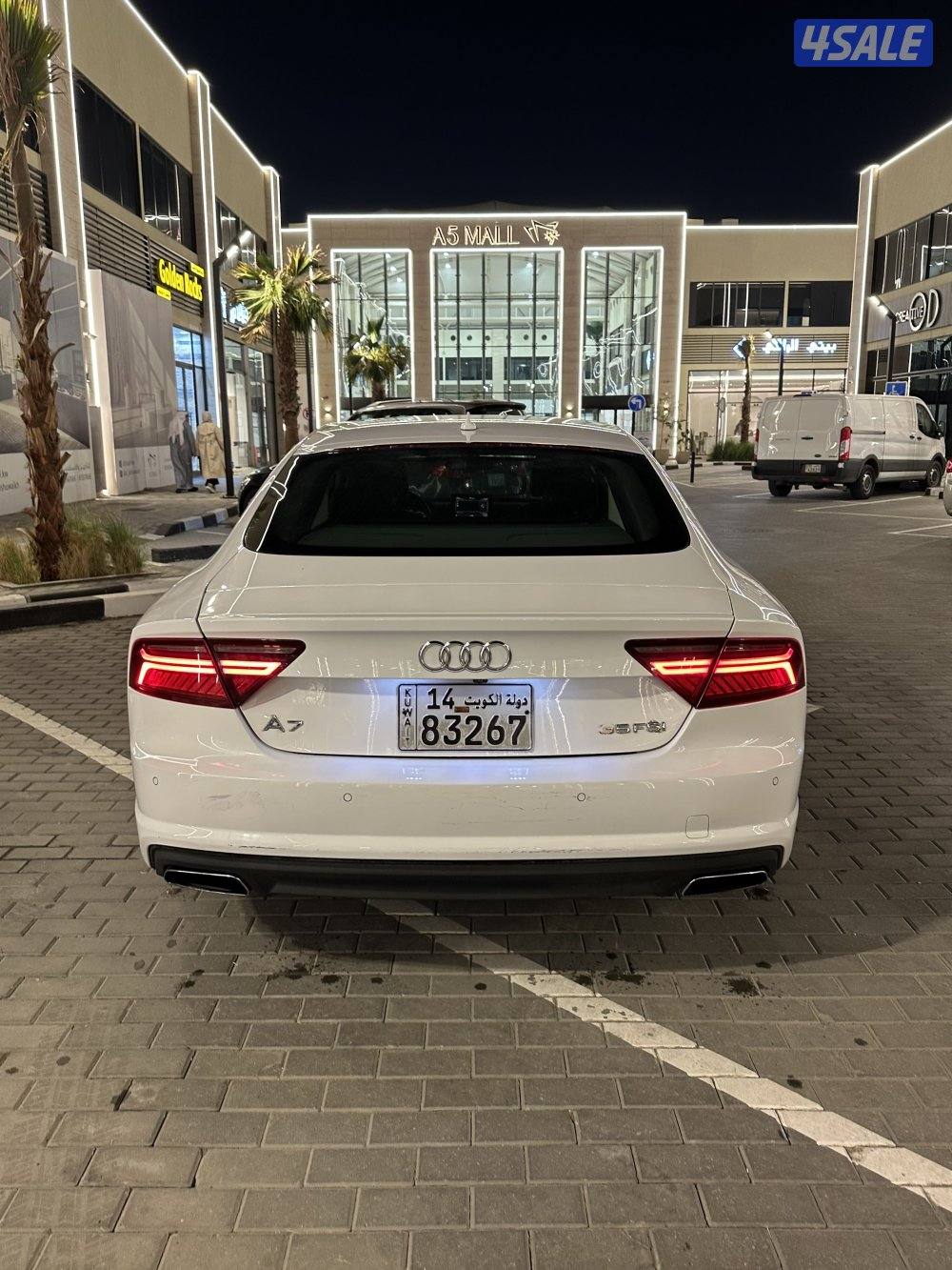 Audi A7 ، صبغ الوكاله3