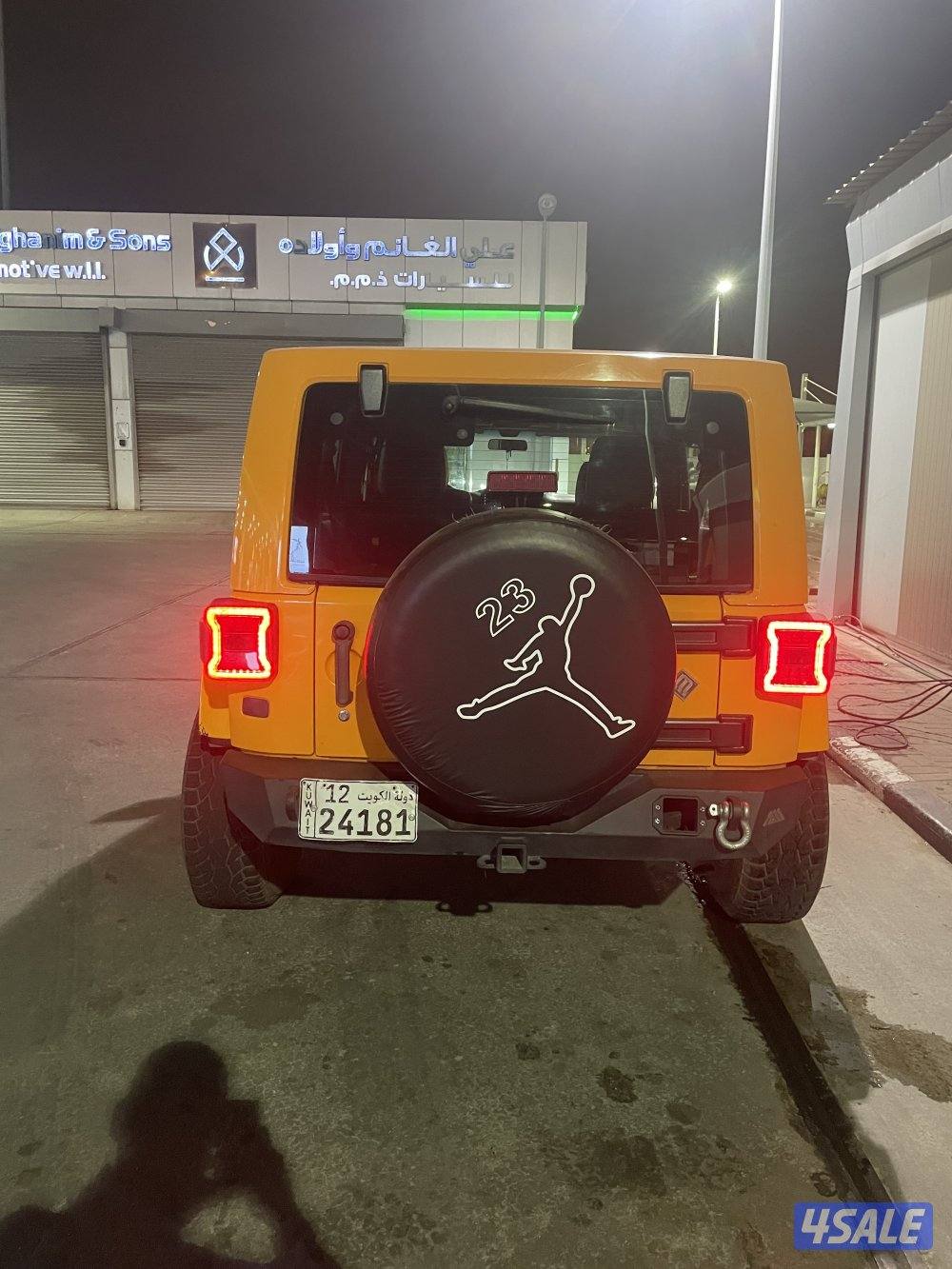 بيعة سريعة رانجلر 20123