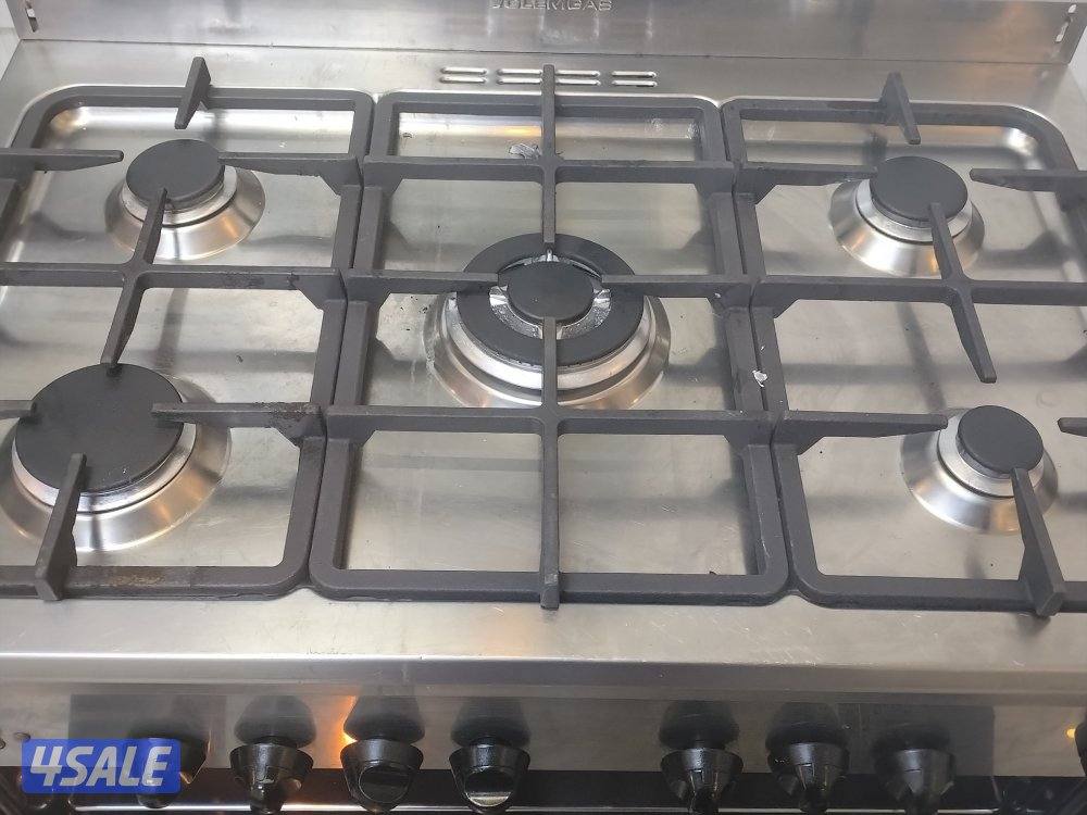 جليم جاز إيطالي ٩٠ف٦٠ حدايد زهر تقيل إشعال ذاتي باب محكم صاج وشبك وسيخ2