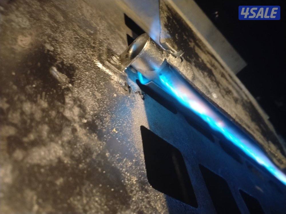 جليم جاز إيطالي ٩٠ف٦٠ حدايد زهر تقيل إشعال ذاتي باب محكم صاج وشبك وسيخ6