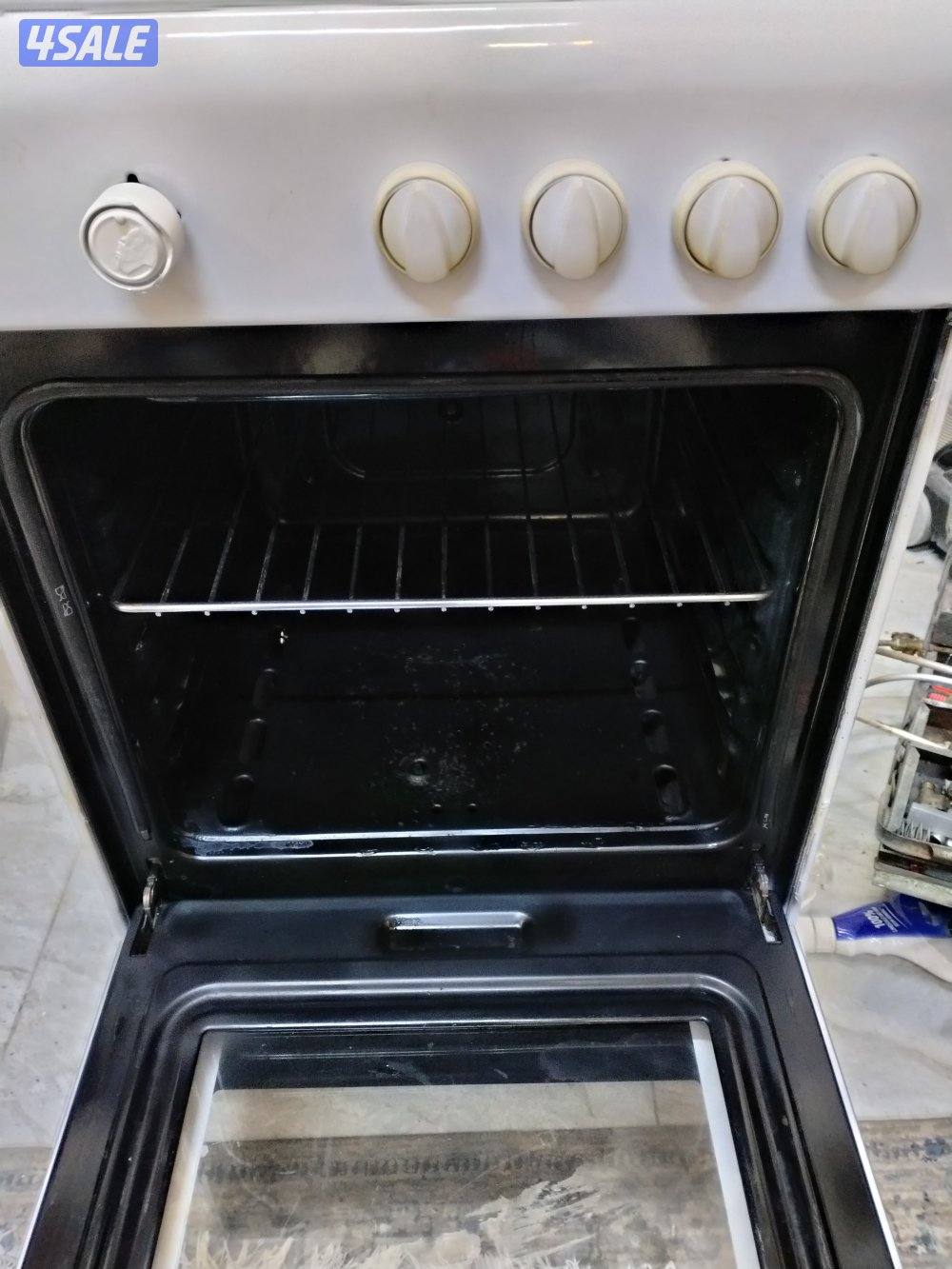 انديست إيطالي 4 عيون نار زرقا باب محكم غطاء صاج شرط الفحص ونظافة الجدي4