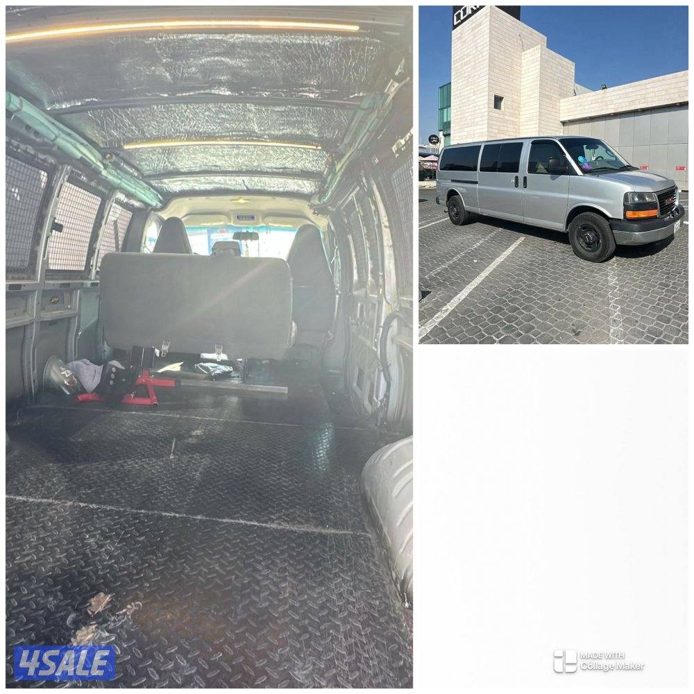 للبيع فان gmc  معاه هايبوسه 2012 مجهز حق نادي سباق5