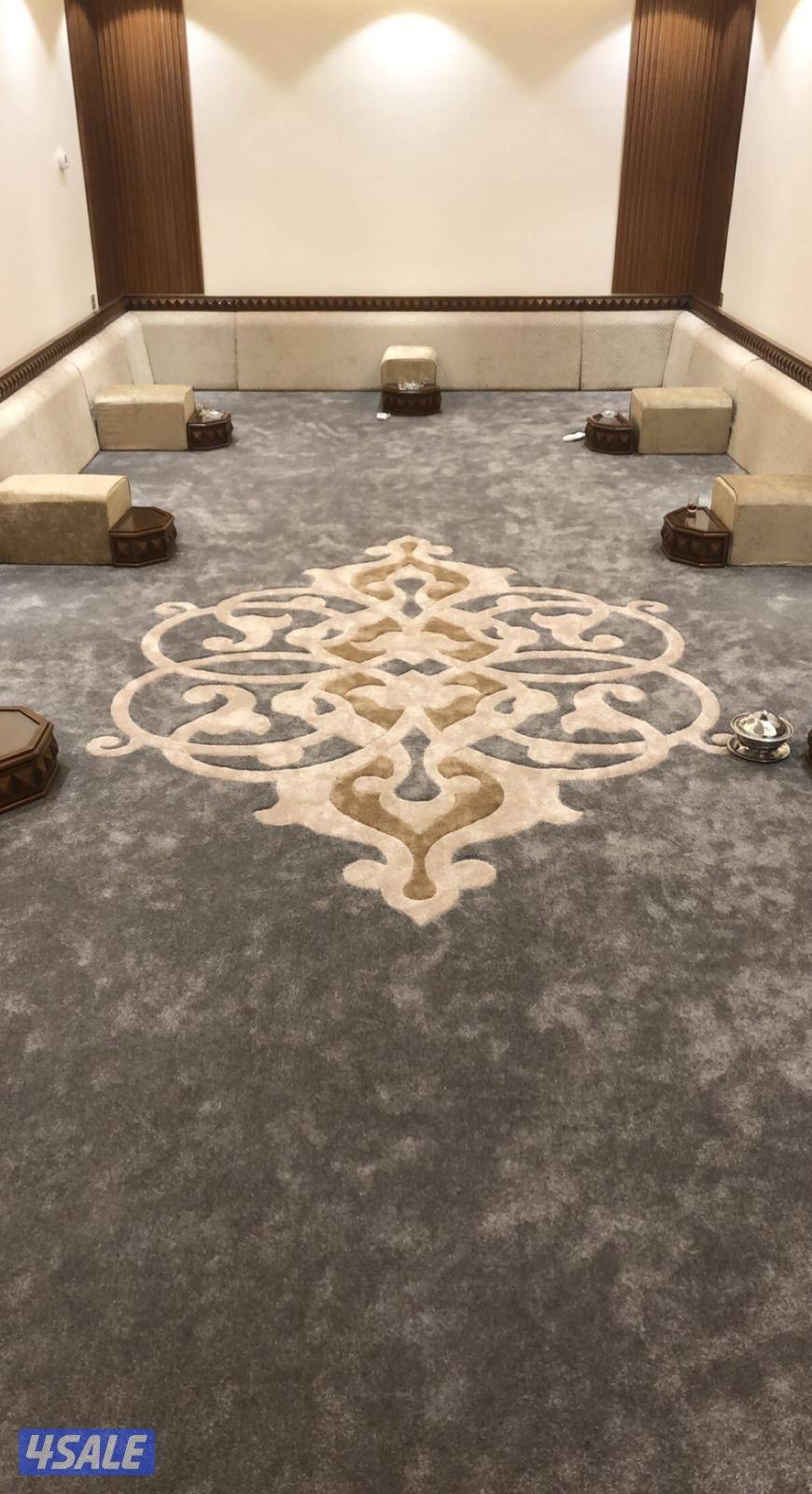 كل ما يخص الديوانيات لدينا سجاد مساند بغلي وسعودي نقشات حفر يدوي باركي12