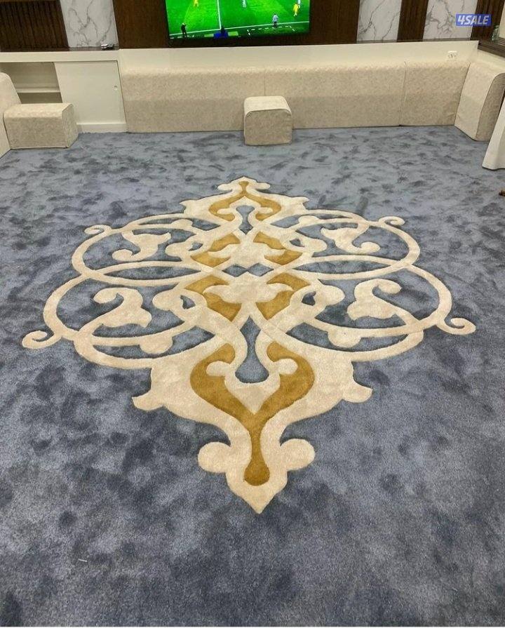 سجاد مساند زل حفر يدوي جلسات ارضيه ثيل صناعي باركيه2