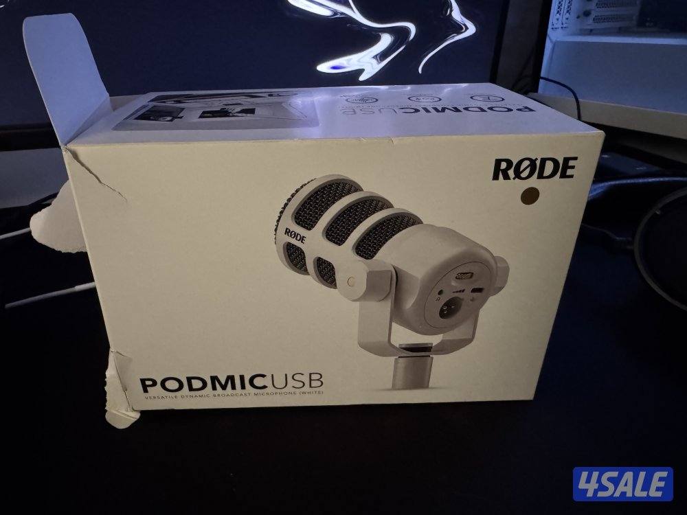 مايك رود -Rode podmic usb versatile dynamic broadcast microphone0