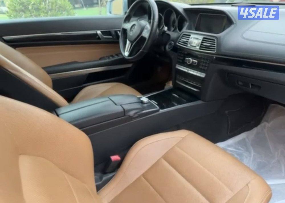 مرسيدس es250 كوبي سيلفر موديل 2014 ماشي 190 الف نظيفه السياره5