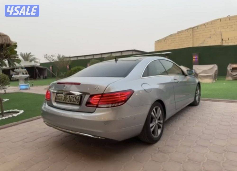 مرسيدس es250 كوبي سيلفر موديل 2014 ماشي 190 الف نظيفه السياره10