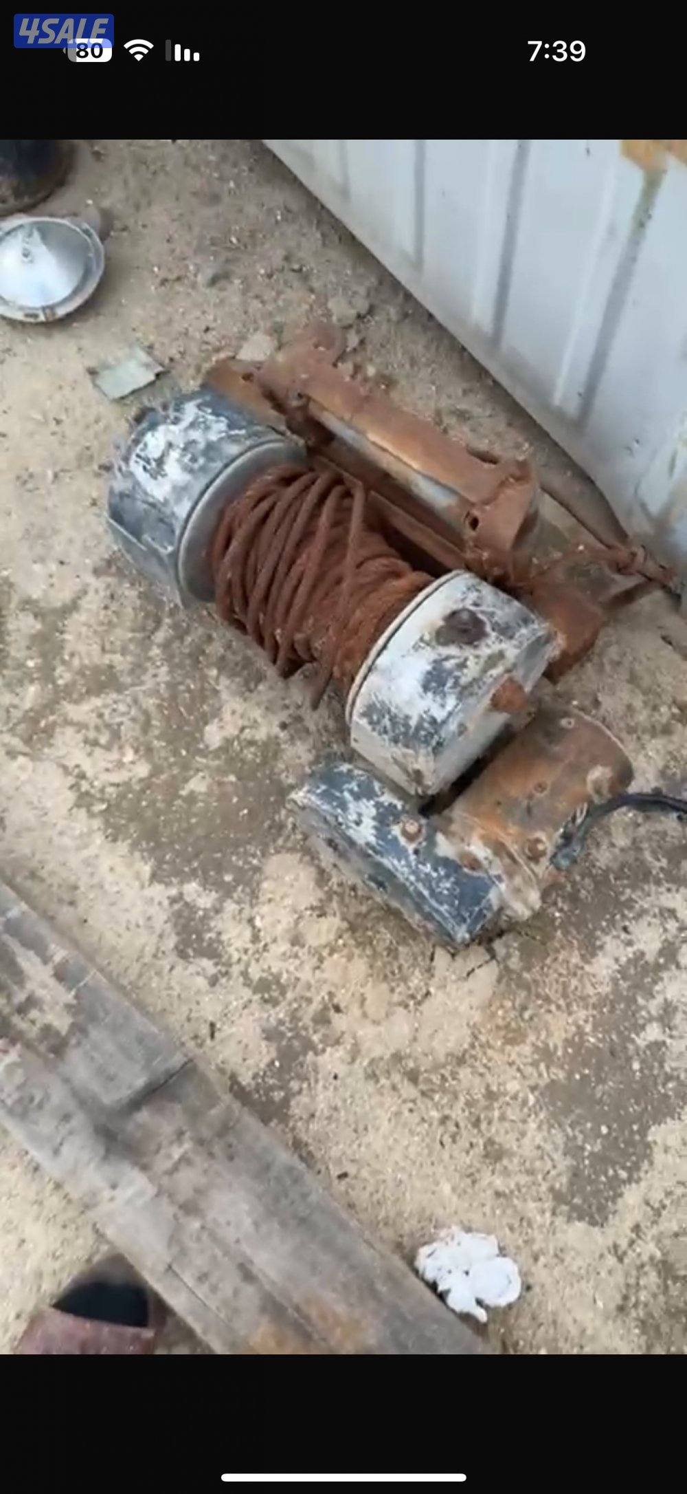 للبيع ونش ودرج عزبه0