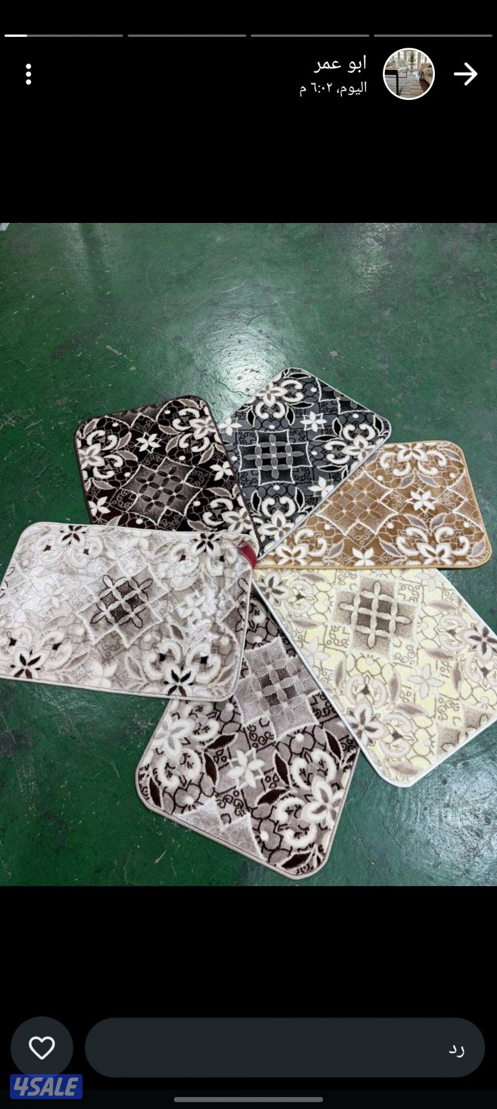 سجاد بالمتر وتنجيد وستاير تركيب باركيه وتركيب درج10