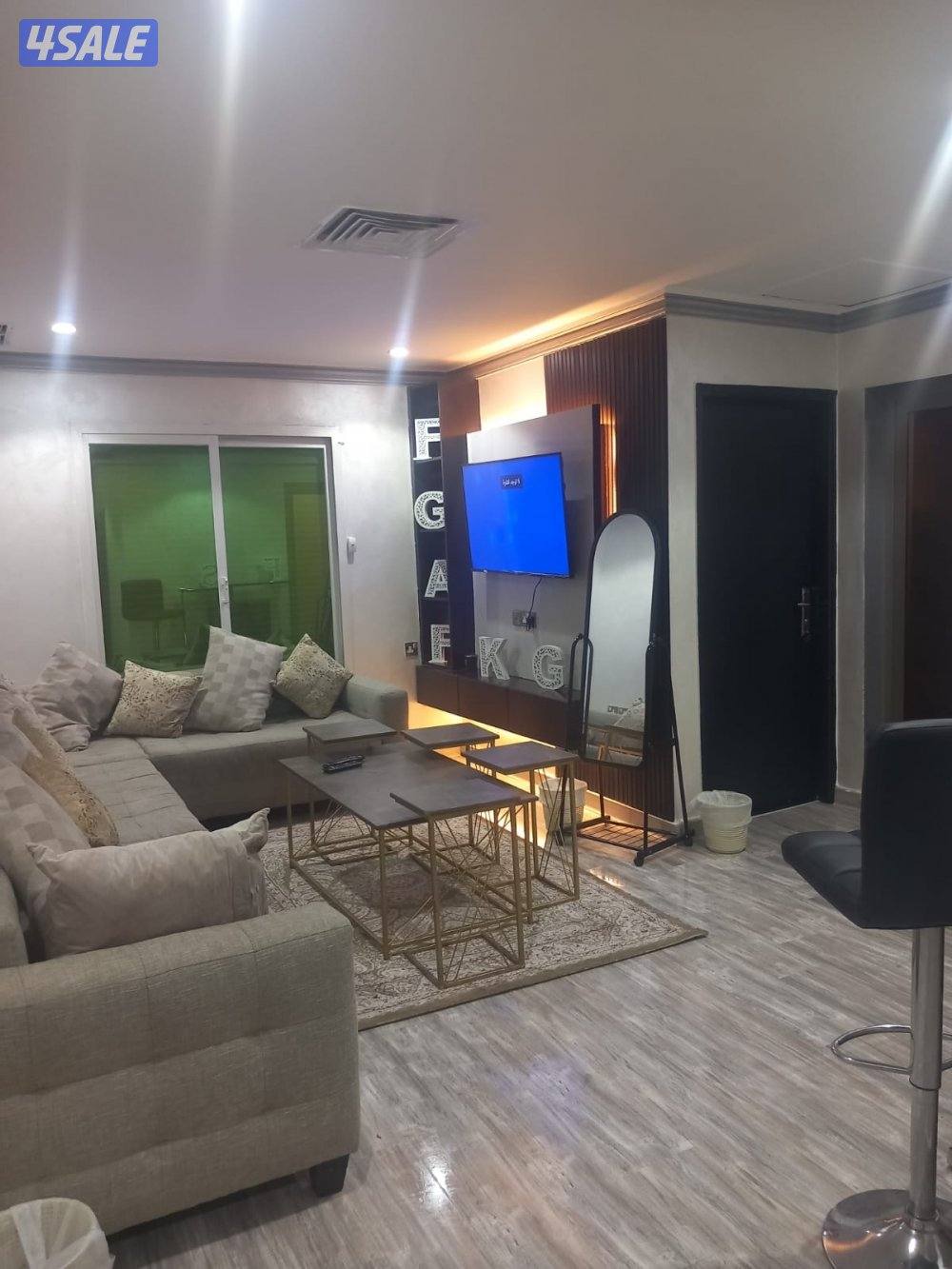 شقق للايجار خلو غرفة وصالة ومطبخ وحمام تشطيب سوبر لوكس يوجد باركنً  🚙🚗8