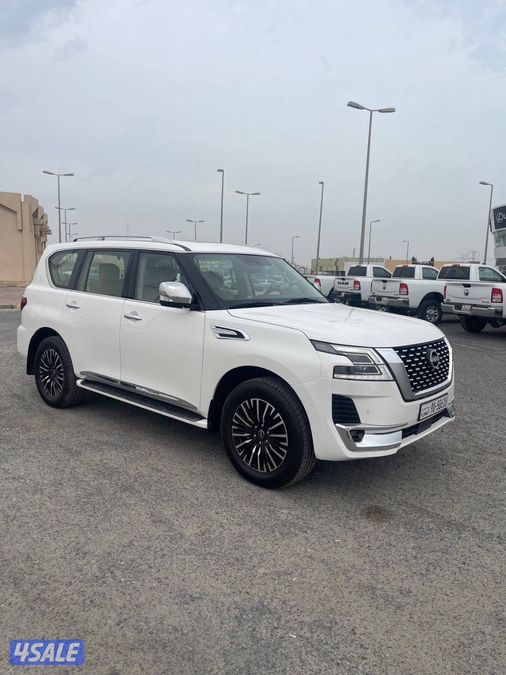 نيسان باترول وارد الخليج صبغ الوكاله شرط الفحص1