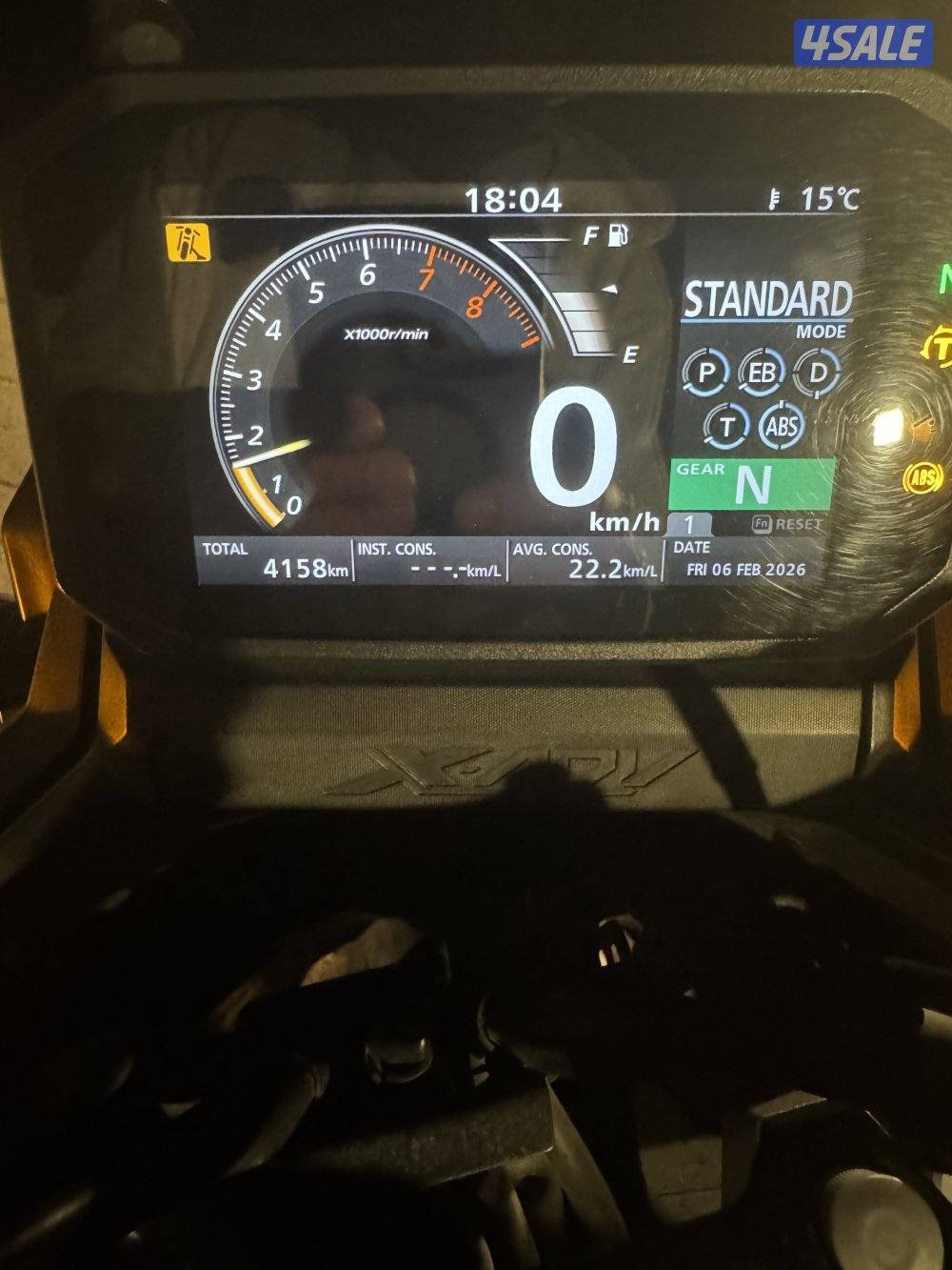 للبيع سيكل هوندا X-ADV 750 شرط الفحص لايوجد صبغ بحالة الوكالة وكالة ال1