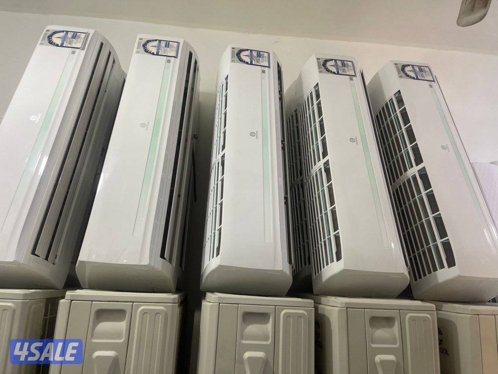 للبيع جميع وحدات التكييف المستعملة مع التركيب والتوصيل والكفالة0