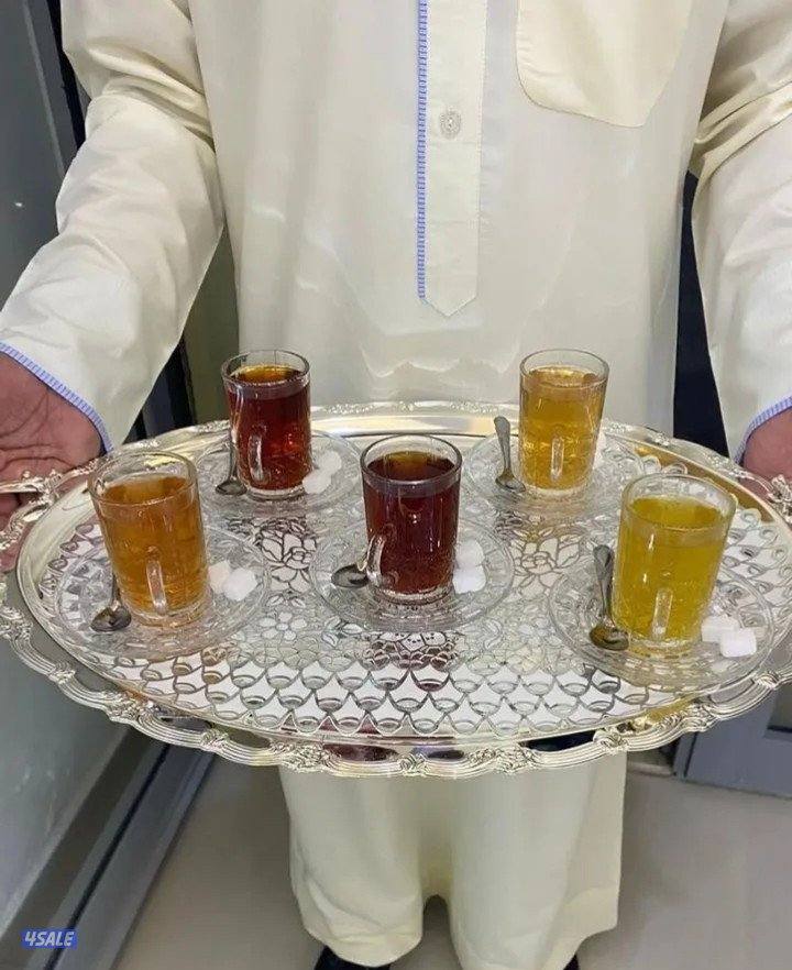 خدمة ضيافة رجالي خدمة فاليه بركن.خدمه شاي وقهوة.خدمة عصائر فريش0