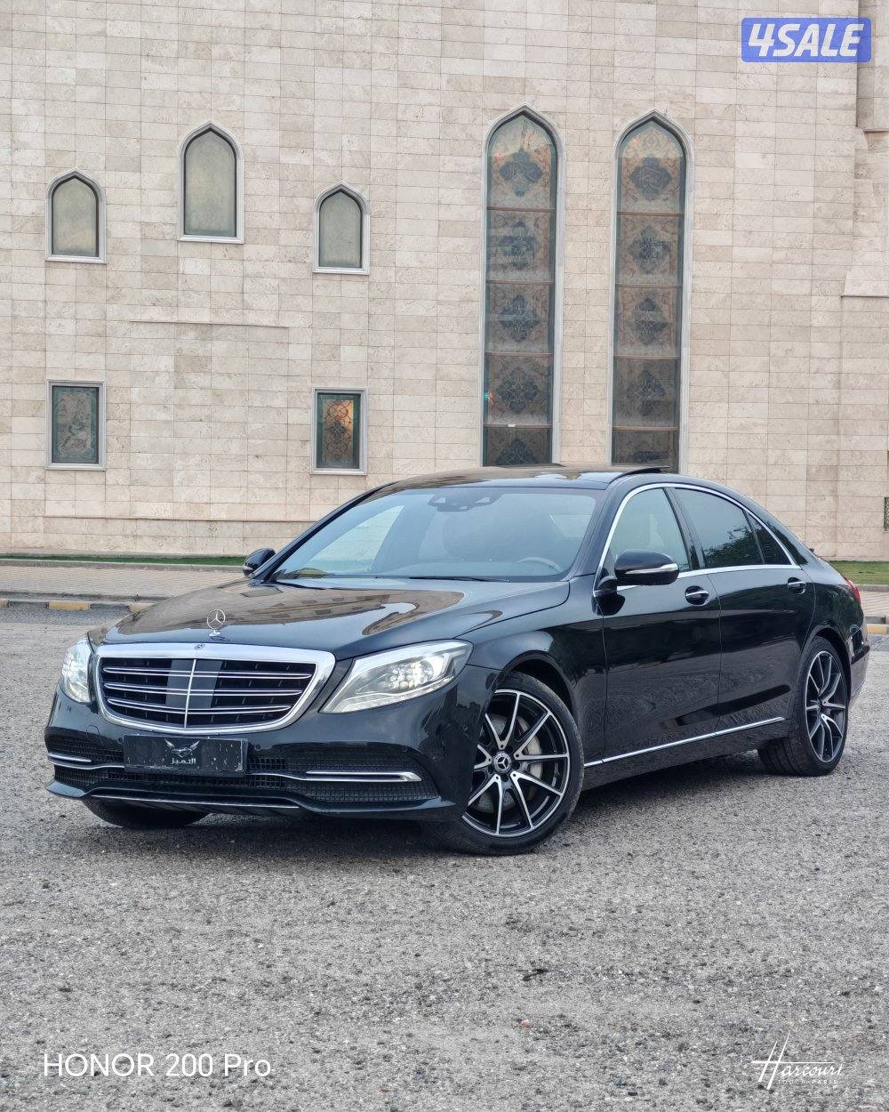 S450 موديل ٢٠١٩ وارد الوكالة شرط اسود ملكي0