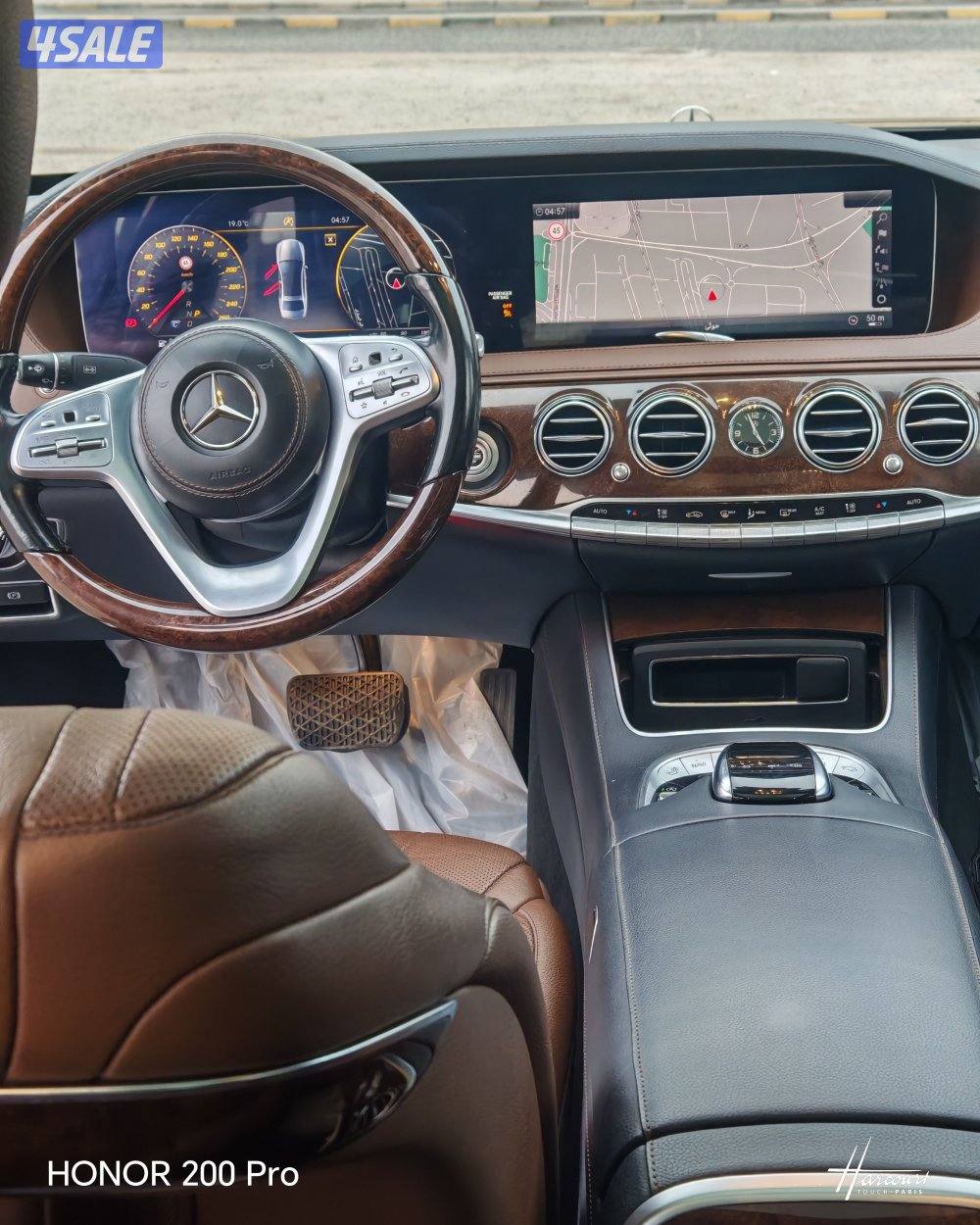 S450 موديل ٢٠١٩ وارد الوكالة شرط اسود ملكي4