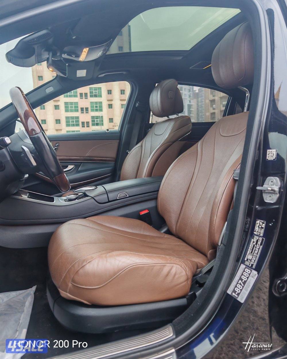 S450 موديل ٢٠١٩ وارد الوكالة شرط اسود ملكي5