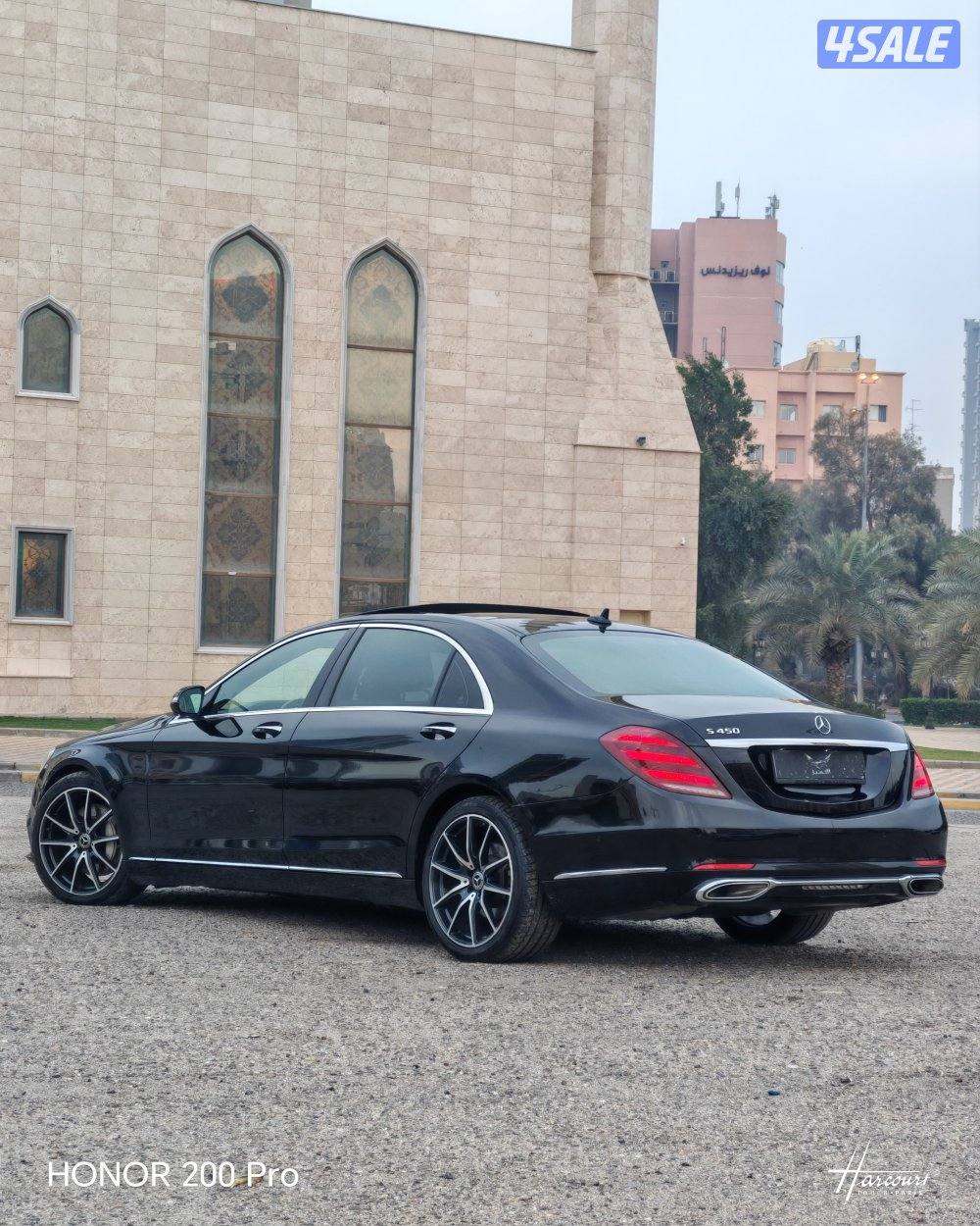 S450 موديل ٢٠١٩ وارد الوكالة شرط اسود ملكي6