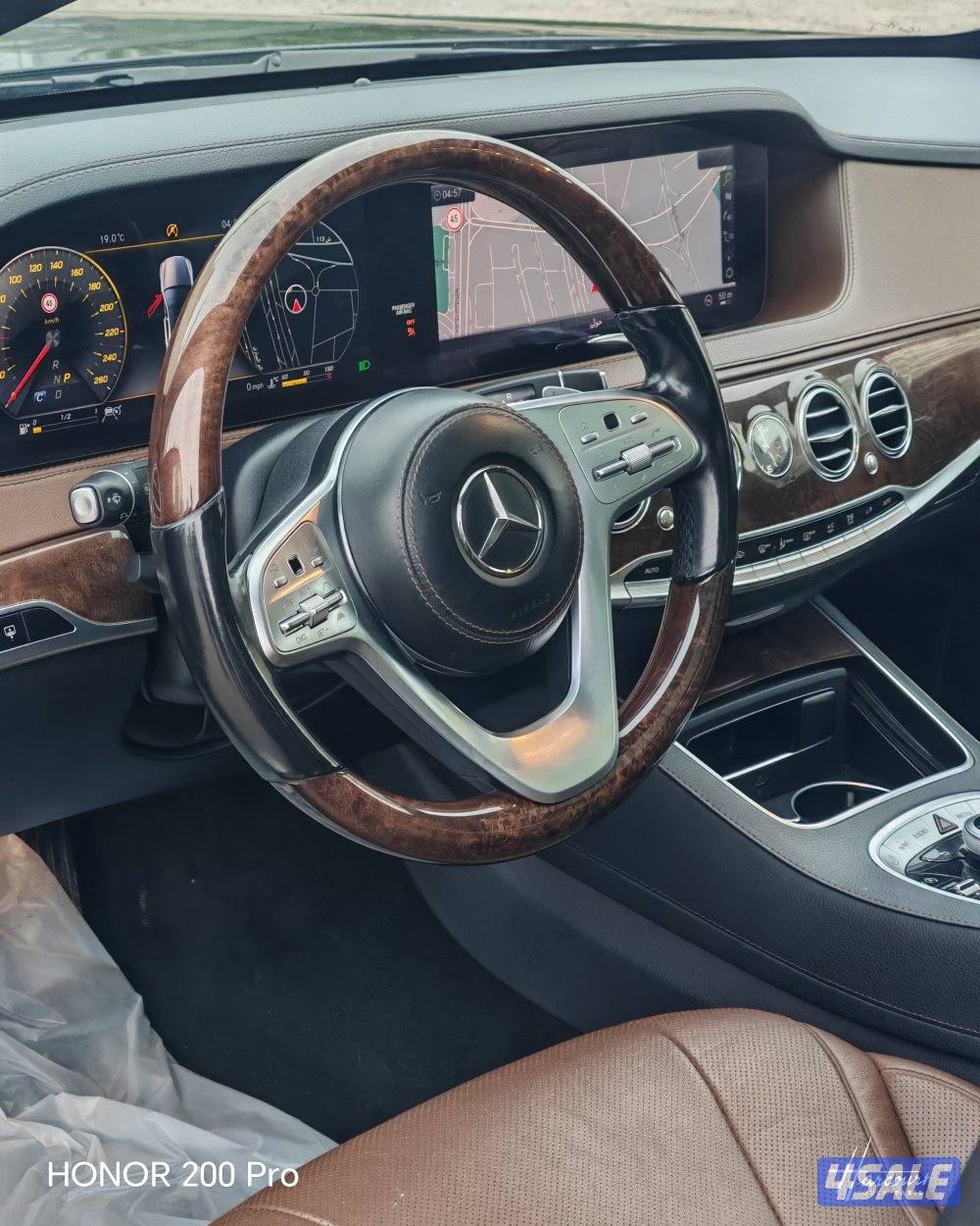S450 موديل ٢٠١٩ وارد الوكالة شرط اسود ملكي9