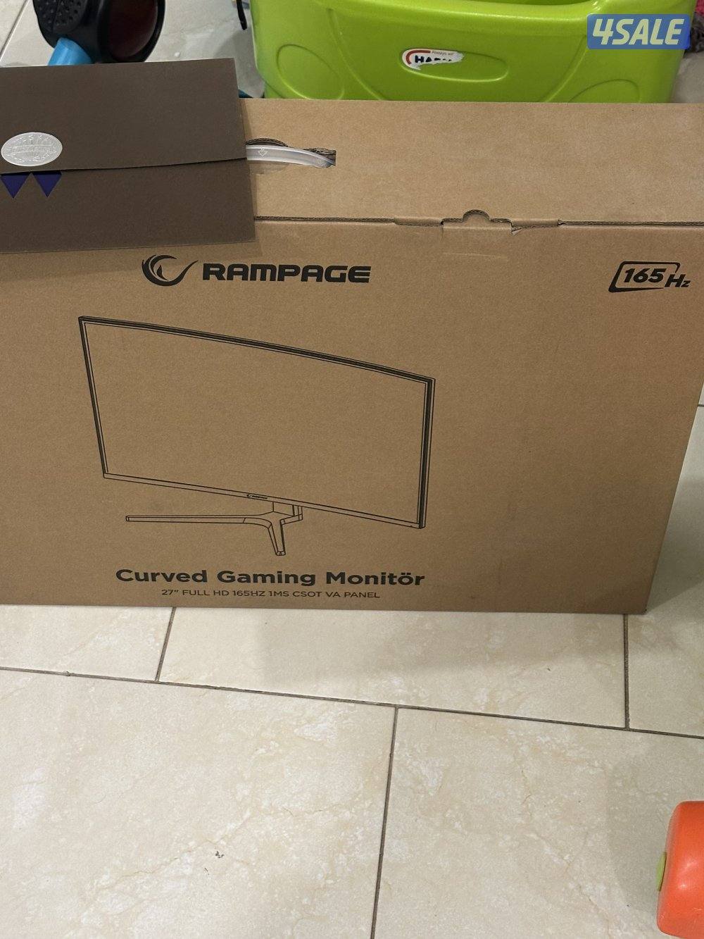 Rampage 27” 165Hz - PC Curved Gaming Monitor4