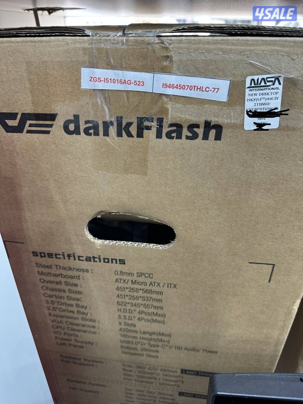 Pc gaming core i914900kf -RTX5070Ti-16GB -64GB RAM-2TB  new2