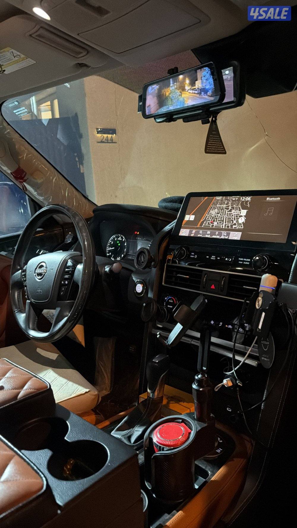 للبيع نيسان باترول كامل المواصفات 6 سلندر بلاتينوم سيتي2