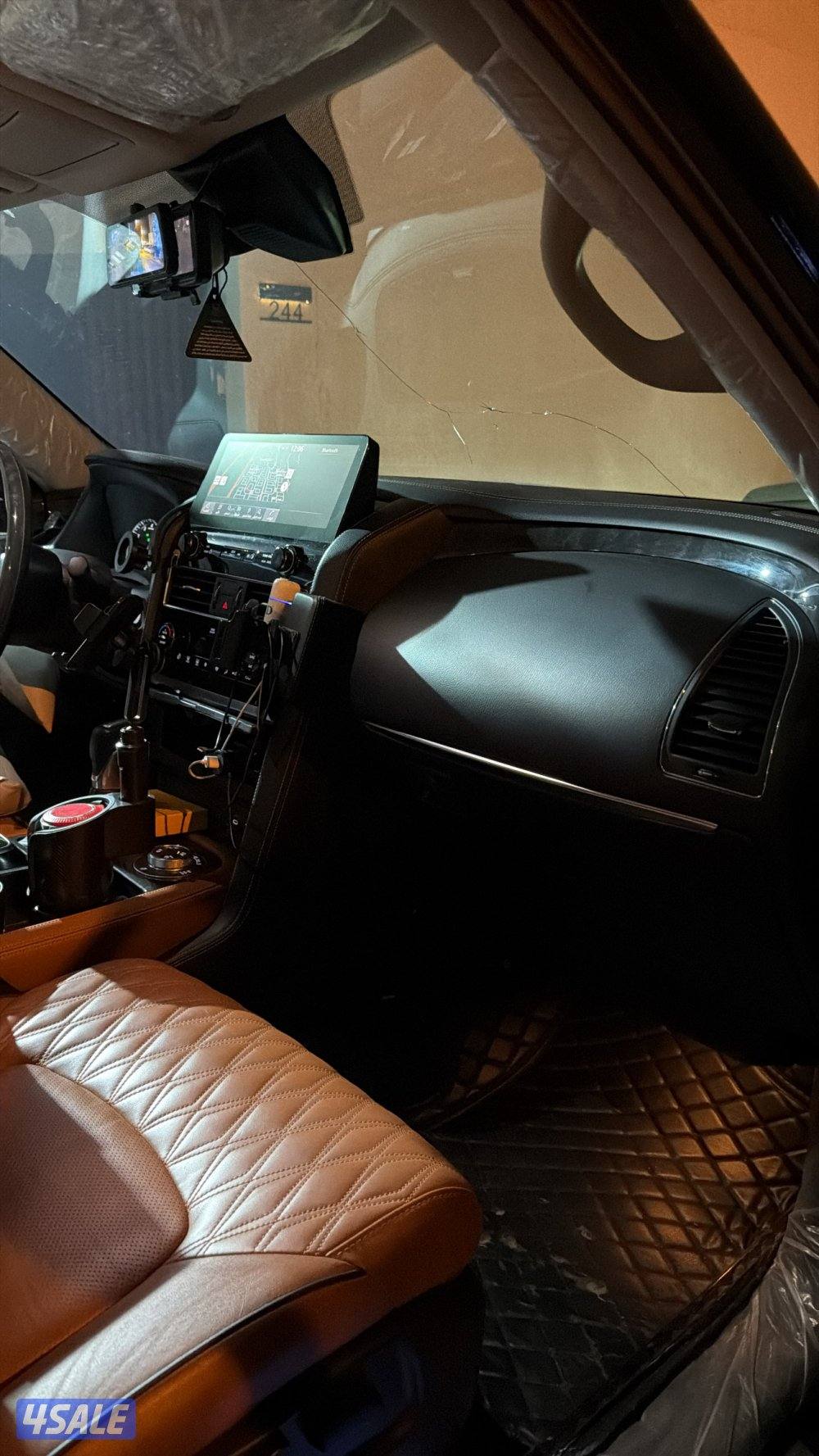 للبيع نيسان باترول كامل المواصفات 6 سلندر بلاتينوم سيتي5