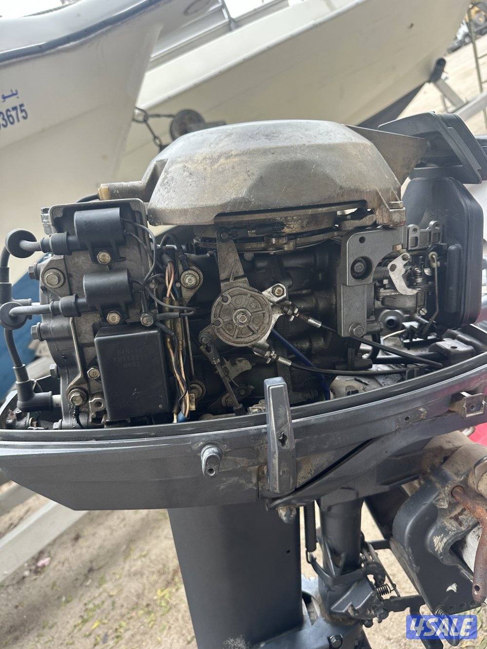 مكينه ياماها٢٥ كانه موديل٢٠٠٥ ستاندر نظيفه جداً ساق قصير2