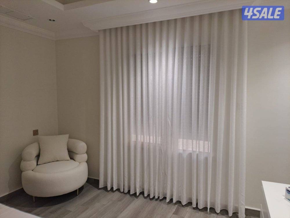 تفصال جميع انواع الستائر ويفي وامريكى وحلقات2