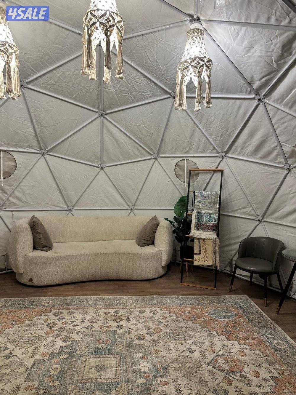 مخيم ليل وقمره ( ام الهيمان ) ⛺️✨7