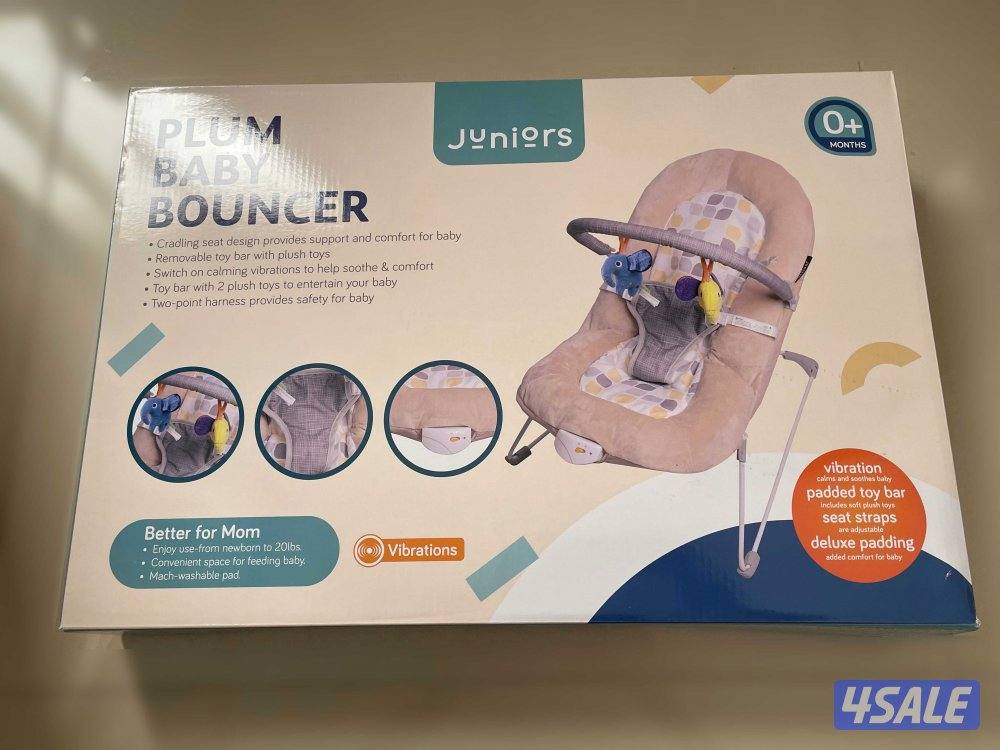 Juniors Plum Baby Bouncer – Brand New0