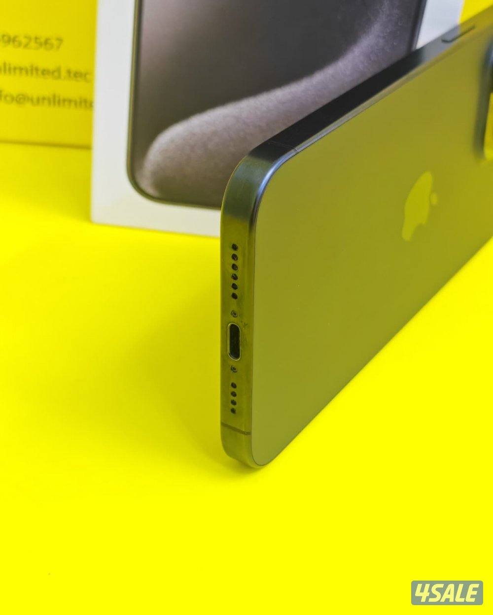 iPhone 15 Pro Max 1TB Black – 100% ايفون 15 برو ماكس2