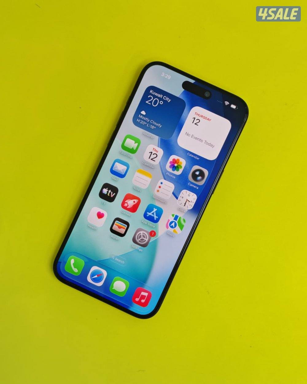 iPhone 15 Pro Max 1TB Black – 100% ايفون 15 برو ماكس8