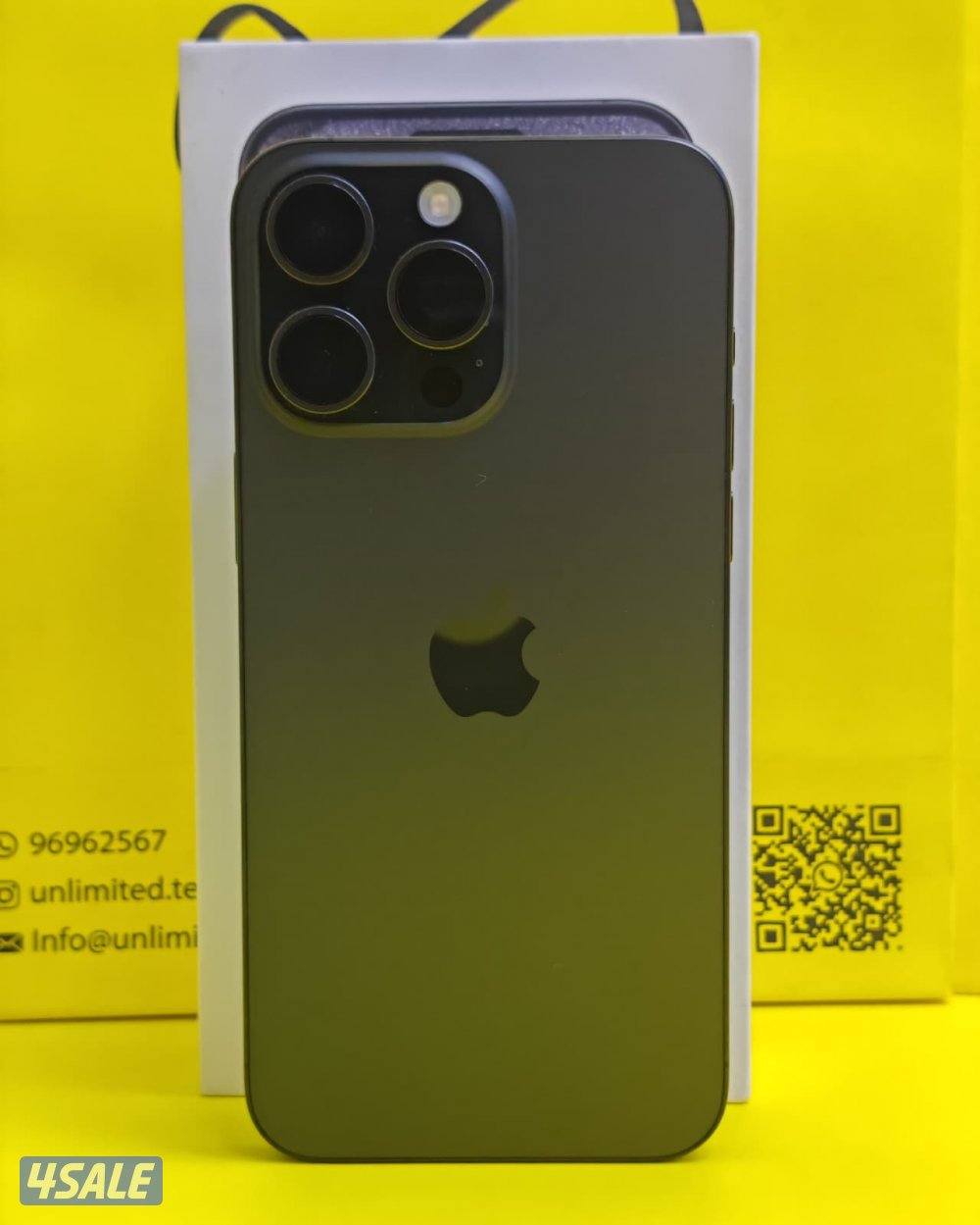 iPhone 15 Pro Max 1TB Black – 100% ايفون 15 برو ماكس9