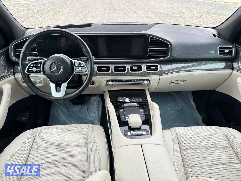 مرسيدس GLE 450 AMG موديل ٢٠٢١ ماشي ٦٨ صبغ وكالة اعلى فئة2
