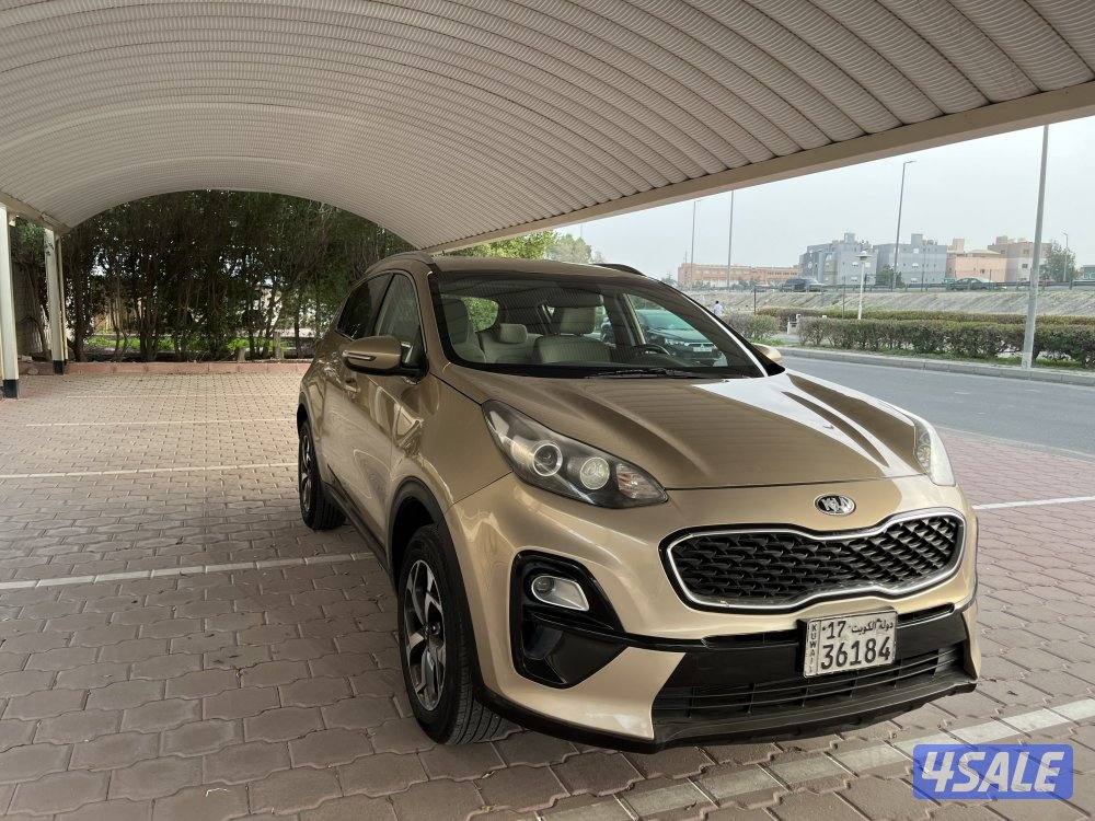 كيا سبورتاج 2020 صبغ وكالة بالكامل بحالة ممتازة2