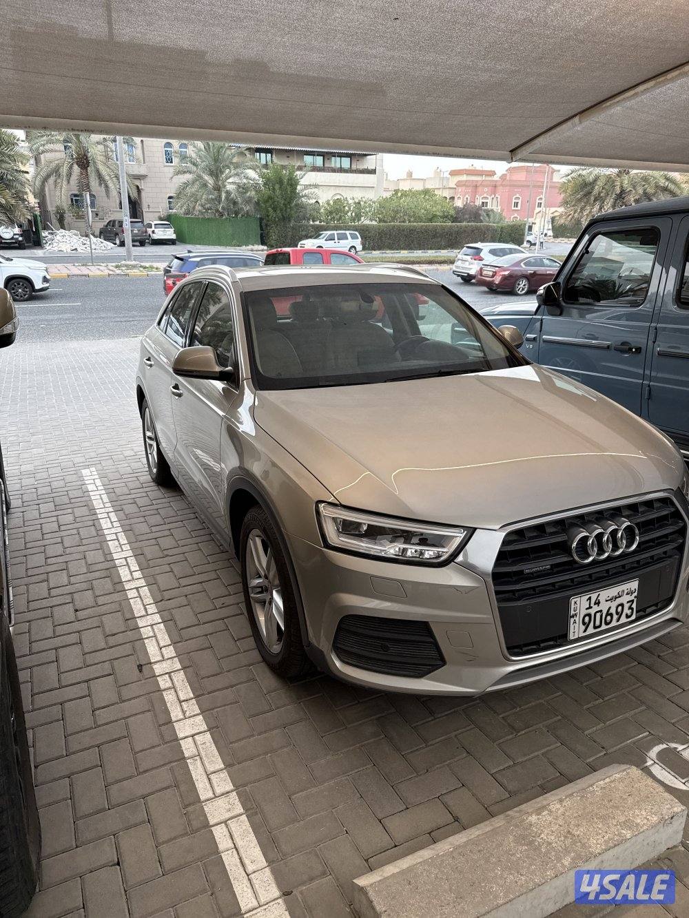 للبيع اودي Q3 كواترو موديل 2016 عليها مكينة 2021 ماشية 81 الف0