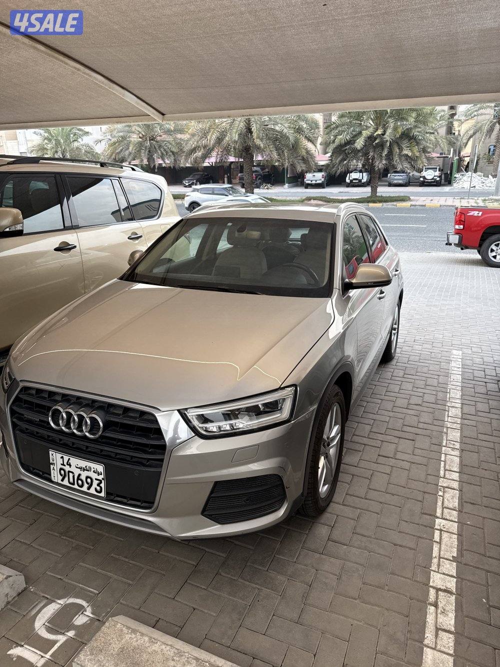 للبيع اودي Q3 كواترو موديل 2016 عليها مكينة 2021 ماشية 81 الف1