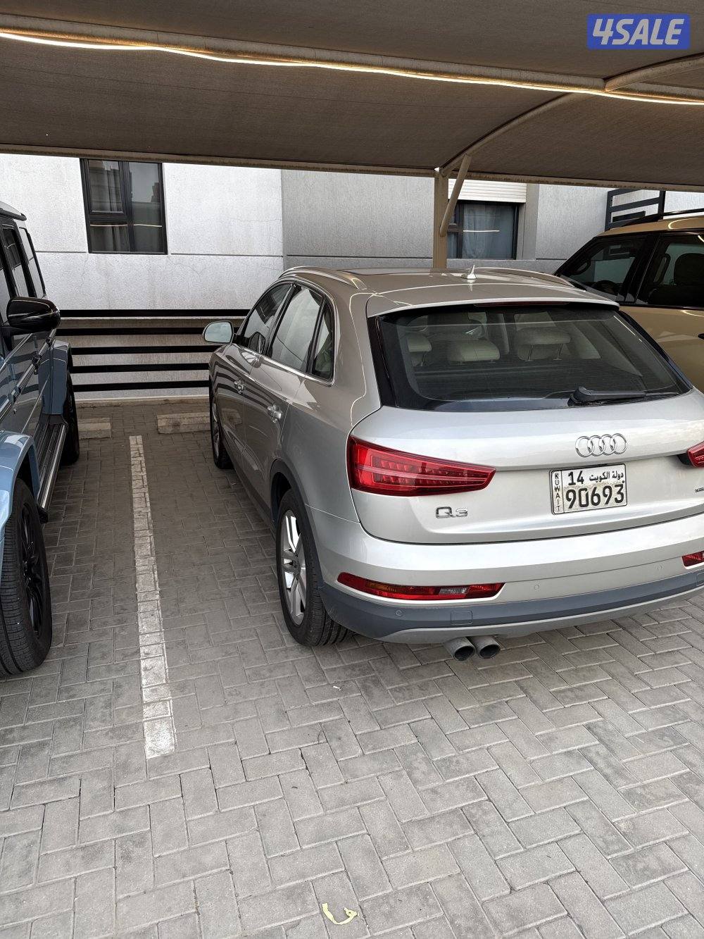 للبيع اودي Q3 كواترو موديل 2016 عليها مكينة 2021 ماشية 81 الف3