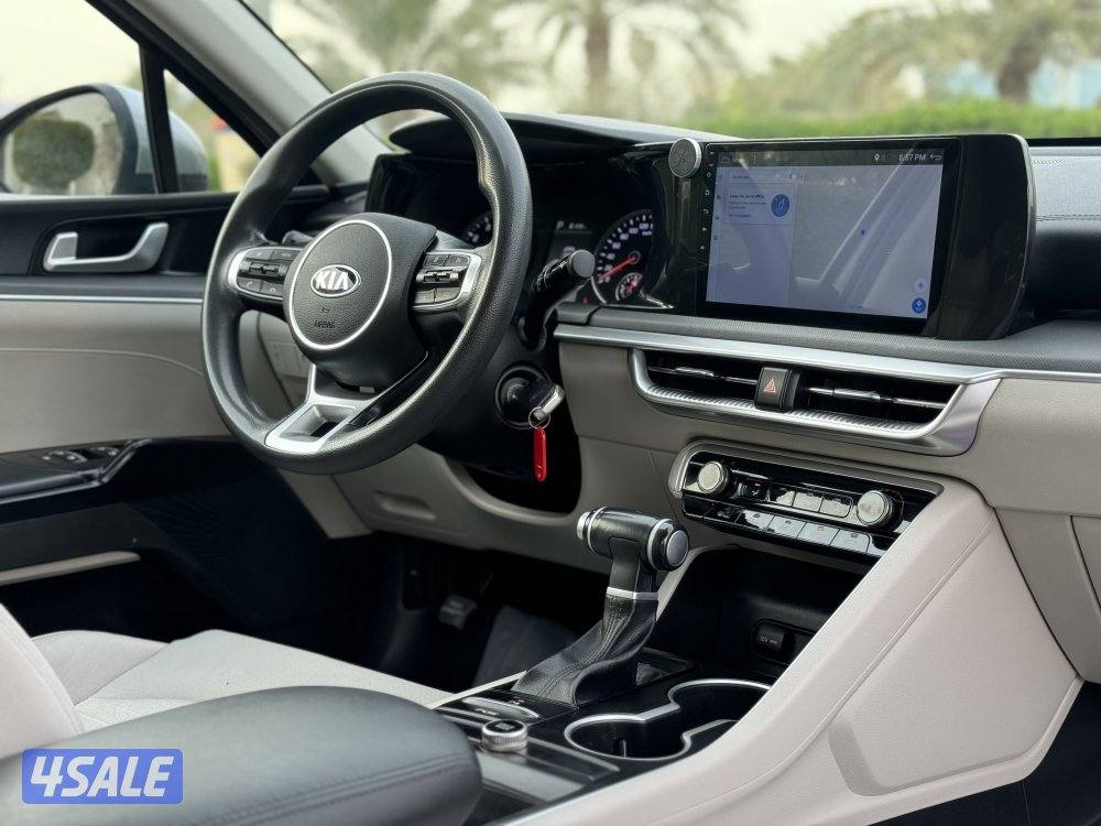 كيا - K5 موديل 2021 بحاله الوكاله شرط الفحص13