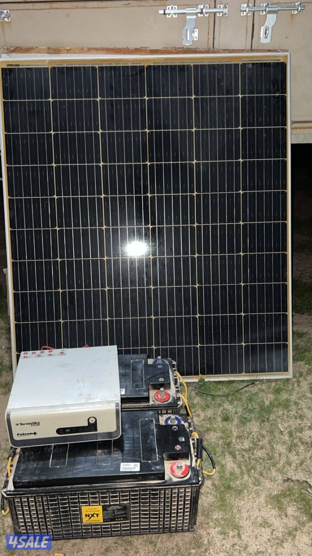 الواح عدد 2 محول 1200 بطاريتين  شرط شغالين1