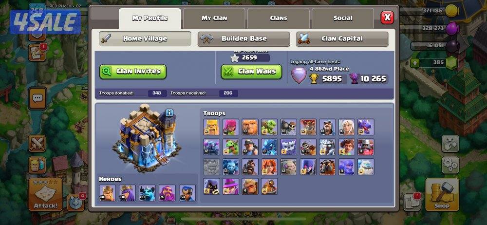 قرية كلاش أوف كلاتس تاون 184