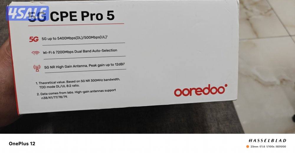 router Hawaii pro5 5 G unlock2