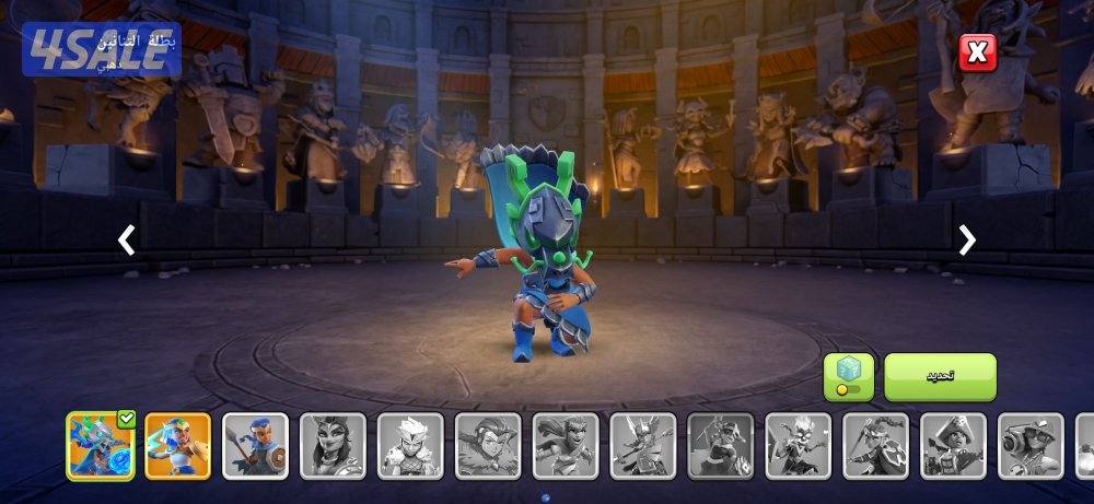 للبيع حساب كلاش اوف كلانس من النوادر5