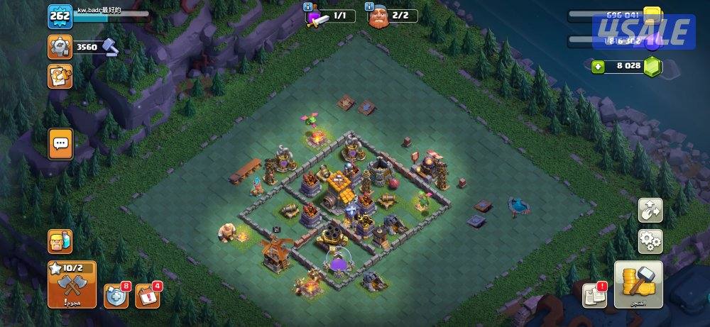 للبيع حساب كلاش اوف كلانس من النوادر12