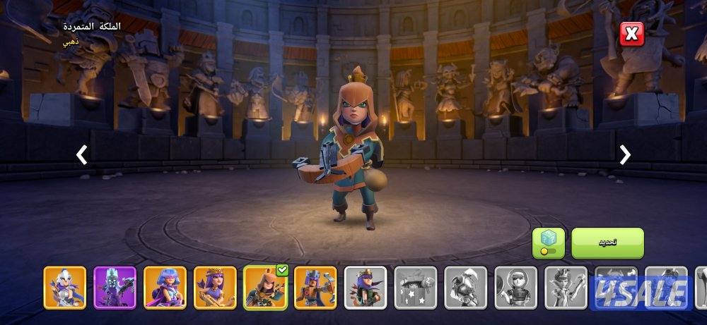 للبيع حساب كلاش اوف كلانس من النوادر13