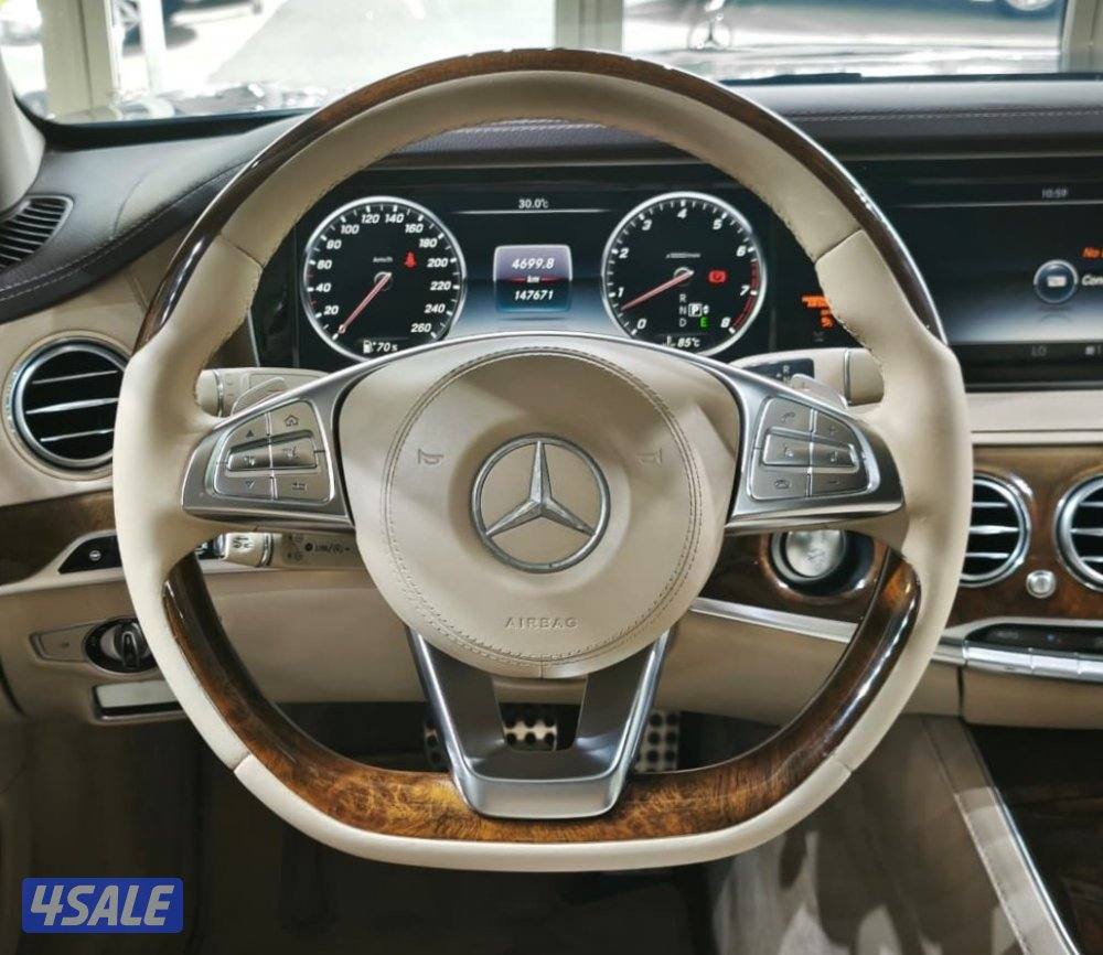 مرسيدس S400 وارد الخليج موديل 2016 ماشي 149 الف كم خمس فصوص3